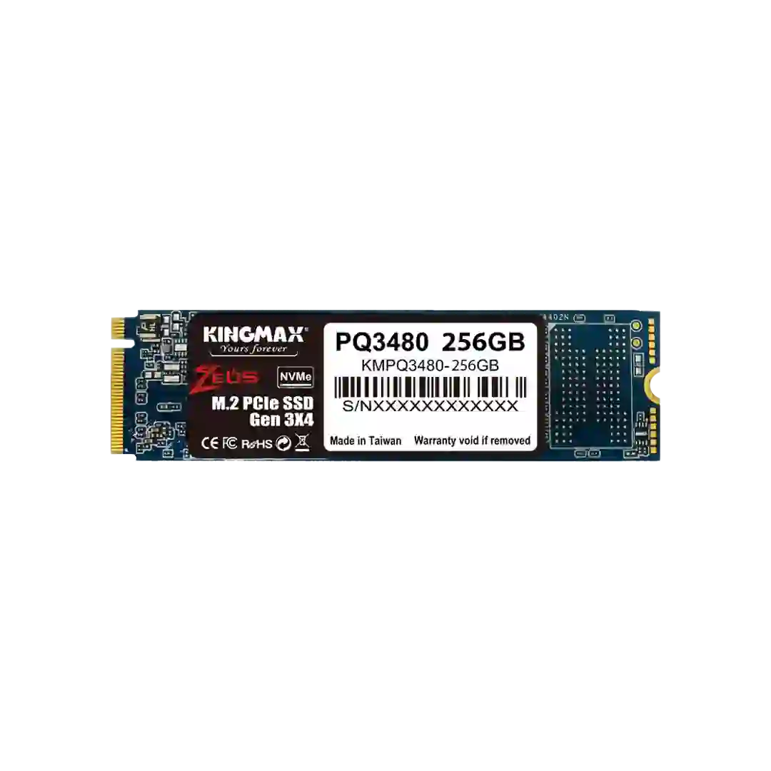 حافظه SSD M2 کینگ مکس 256 گیگابایت مدل PCIe Gen 3×4