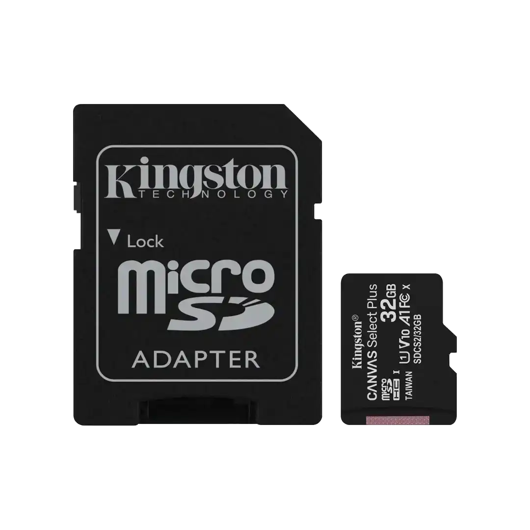 کارت حافظه کینگستون مدل micro SDHC Canvas Select SDCS2 سرعت 100MBps ظرفیت 32GB با خشاب