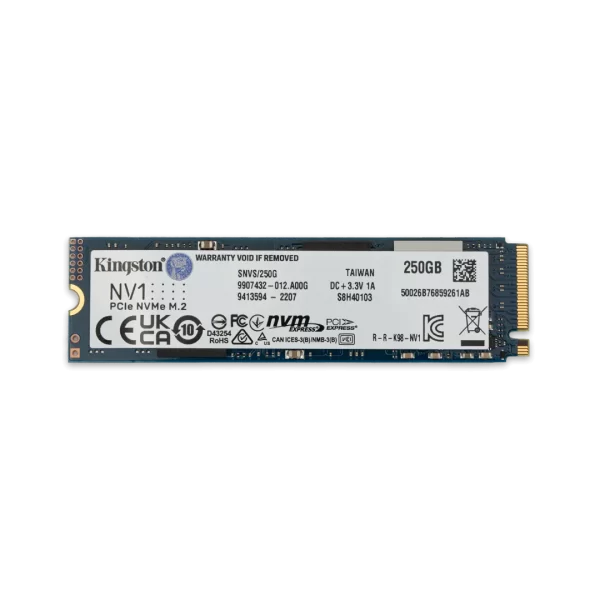 حافظه SSD M2 کینگستون 250 گیگابایت