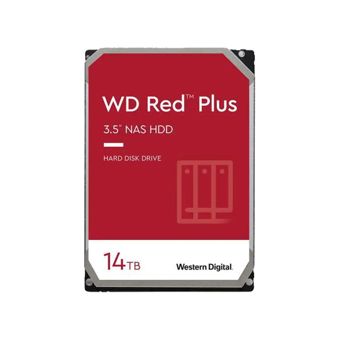هارد اینترنال HDD وسترن دیجیتال 14 ترابایت مدل Red PLUS WD140EFGX