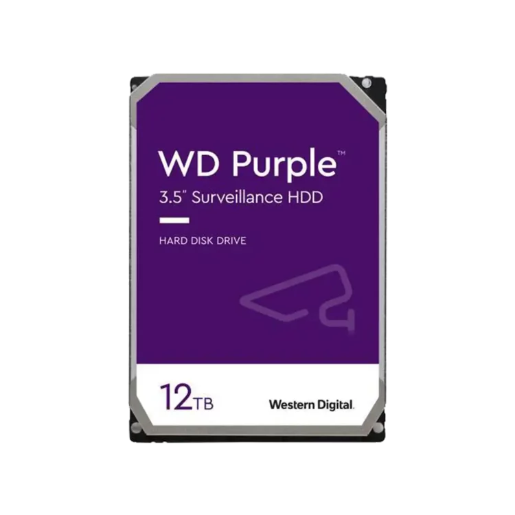 هارد اینترنال HDD وسترن دیجیتال 12 ترابایت مدل Purple WD121PURZ