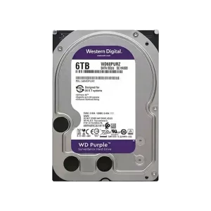 هارد اینترنال HDD وسترن دیجیتال 6 ترابایت مدل Purple WD63PURZ