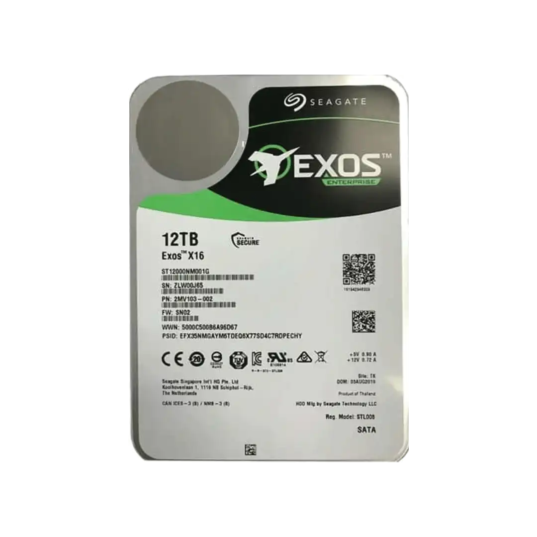 هارد اینترنال HDD سیگیت 12 ترابایت مدل Exos X16