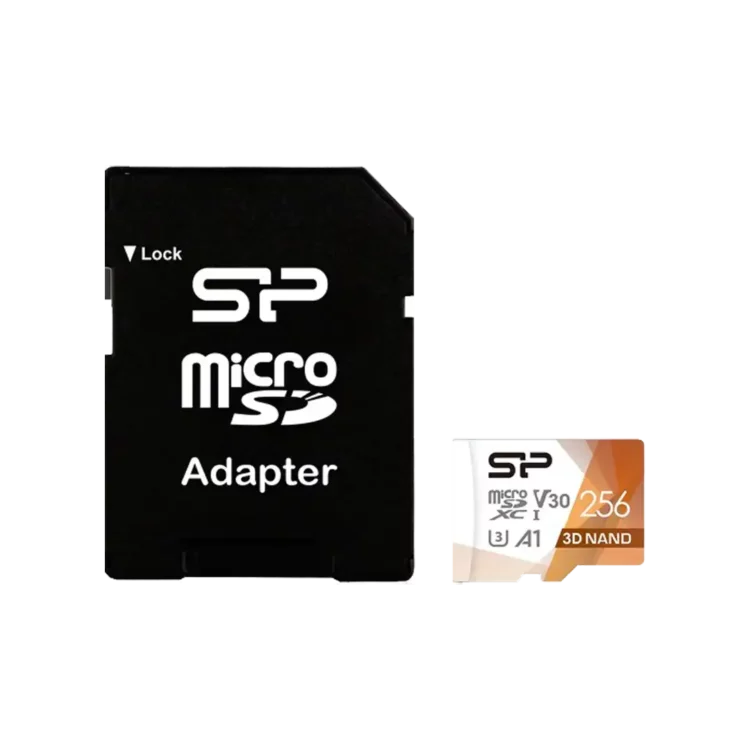 کارت حافظه سیلیکون پاور 256 گیگابایت مدل Superior Pro با آداپتور