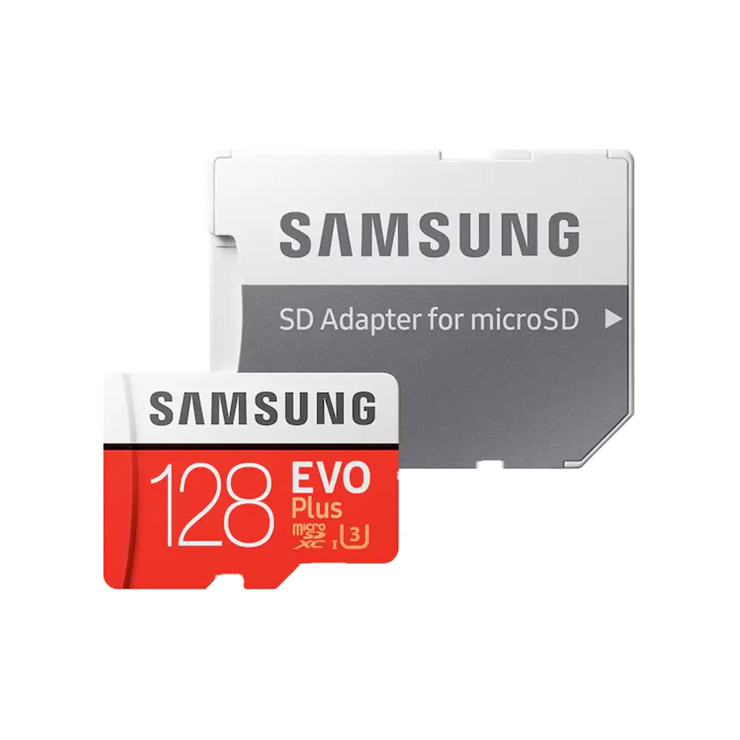 کارت حافظه سامسونگ 128 گیگابایت مدل Evo plus red با آداپتور