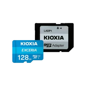 کارت حافظه کیوکسیا 128 گیگابایت مدل Exceria با آداپتور