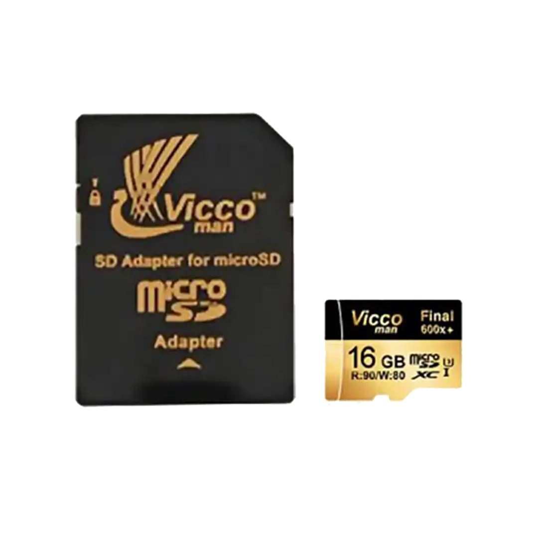 کارت حافظه ویکومن 16 گیگابایت مدل Final 600X با آداپتور