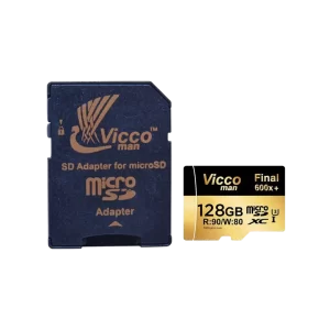 کارت حافظه ویکومن 128 گیگابایت مدل Final 600X با آداپتور