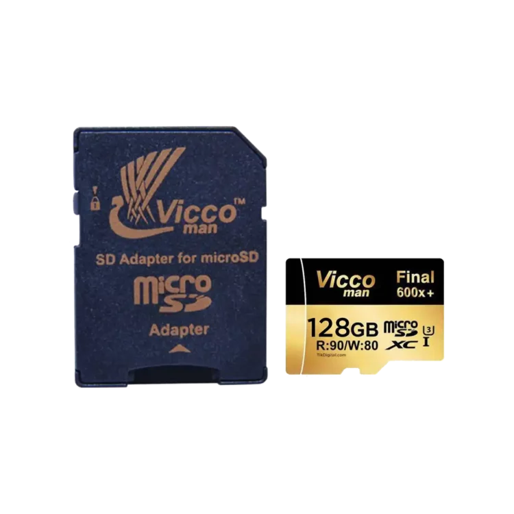 کارت حافظه ویکومن 128 گیگابایت مدل Final 600X با آداپتور
