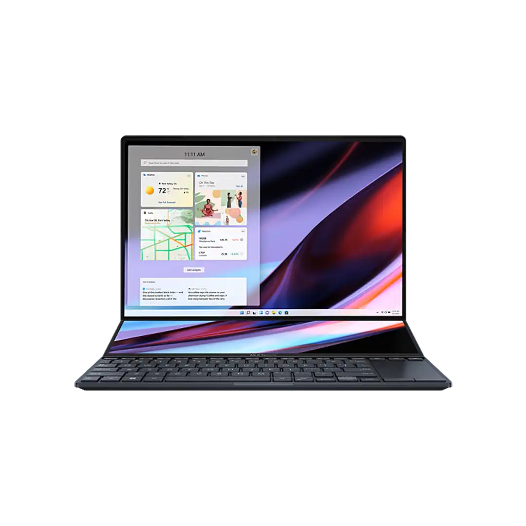لپ تاپ ایسوس مدل ZenBook Pro Duo 14 UX8402ZE-M3026W سایز 14.5 اینچ