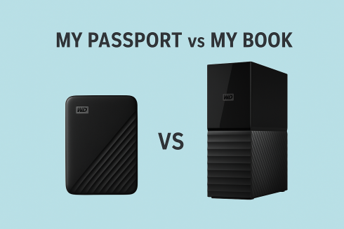 مقایسه هارد اکسترنال my book vs my pass