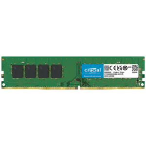 رم کامپیوتر کروشیال DDR4 3200 MHz CL22 ظرفیت 16 گیگابایت U-DIMM - بوبوکو